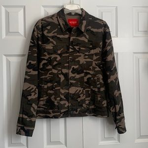 Guess? Camouflage denim jacket